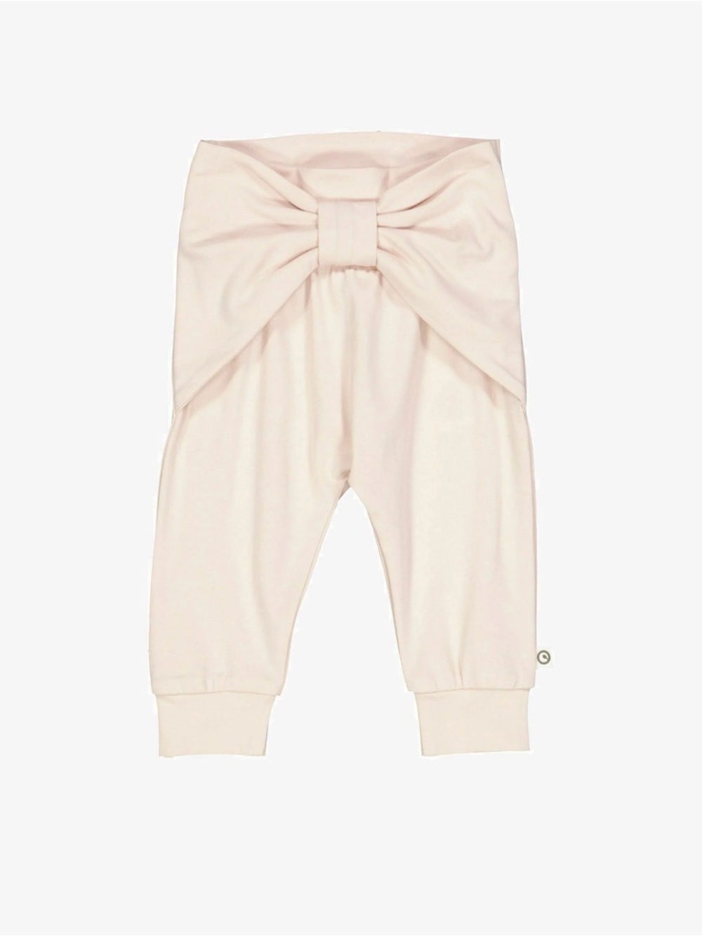 NWT Musli Organic Bow Waist Joggers in Light Blush